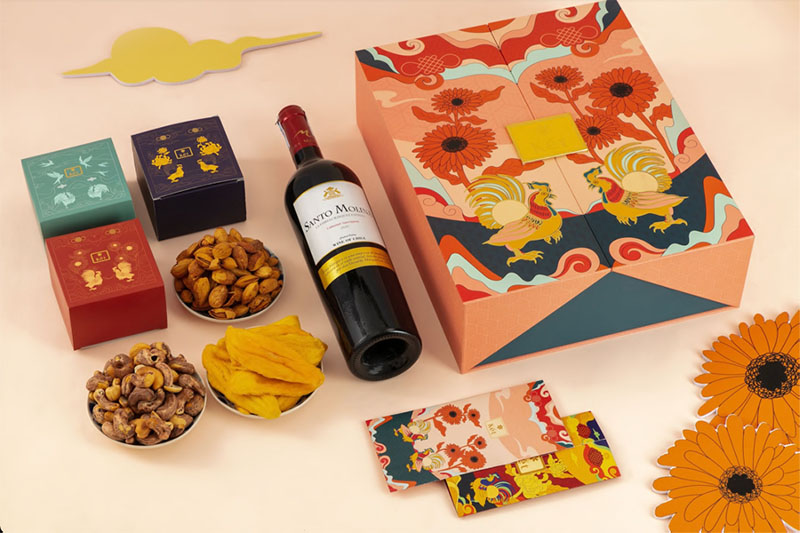 Địa chỉ phân phối hộp quà Tết tại Hà Nội, HCM uy tín