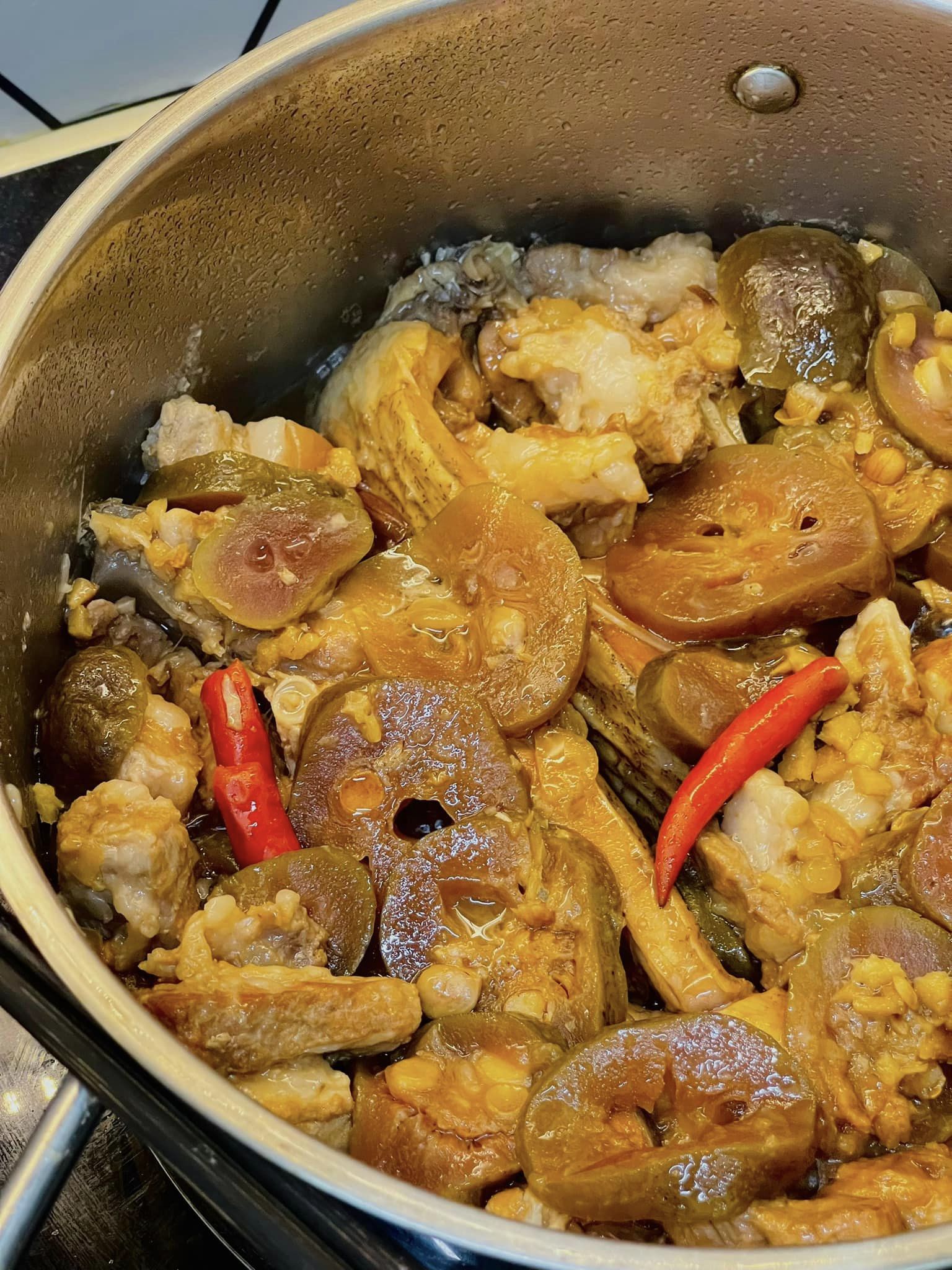 Cá thu kho quả chay